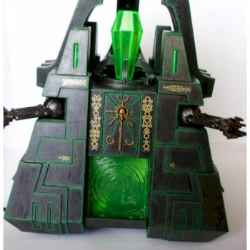 Necron Monolith with lights by spk3