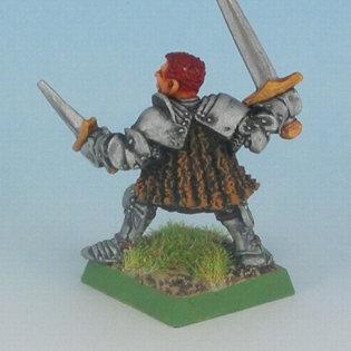 Empire Hero in Plate Armor w/ Sword & Dagger by gowestover