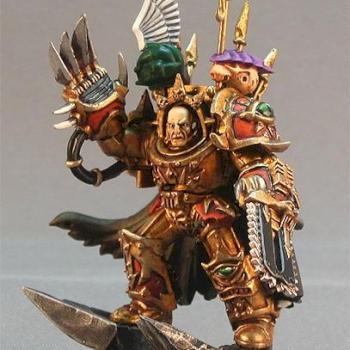 Chaos Terminator Lord by fortress miniatures