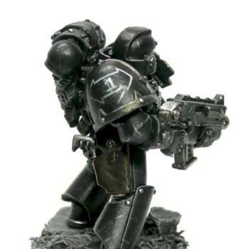 Pre Heresy Dark Angels Tactical Marine by Mooz from FeuWeu