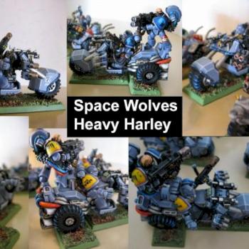 Space Wolves Heavy Harley Moto (CONVERSION) by kabuto01