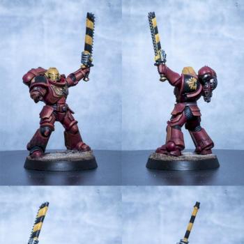 Blood Angels Assault Intercessor Sergeant by GingerBat