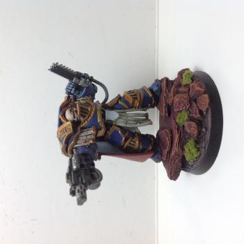 Ultramarine Relic Terminator Captain 40k by Dad Paints Minis