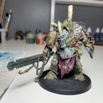 Daemon Prince of Nurgle 40k by Dad Paints Minis