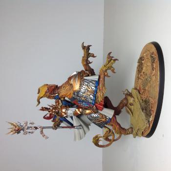 Lord Arcanum on Gryph Charger Warhammer Age of Sigmar by Dad Paints Minis