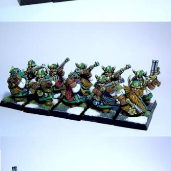 Bfsp dwarf thunderers/ atronadores enanos del paso de la calavera by Buyardboss