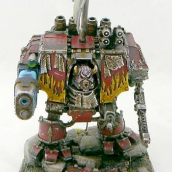 Word Bearers Dreadnought by darkartminiatures