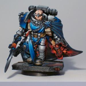 Black Templars' High Marshall Helbrecht by KDar