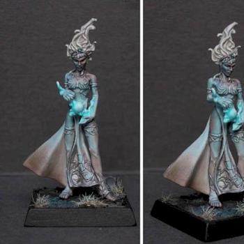 Drow sorceress by haley