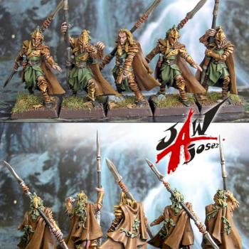 Wood Elves Glade guard by josez