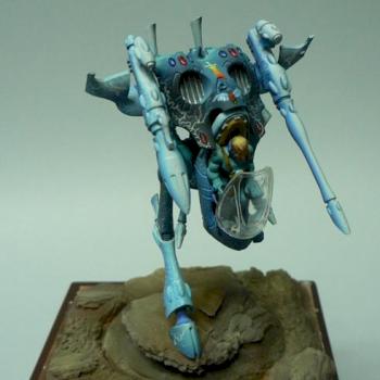 Eldar War Walker by Malaleche