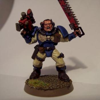 Ultramarine Scout by Bignastyshark