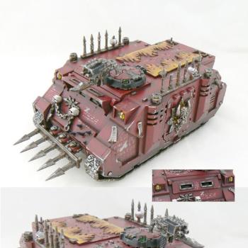 Word Bearers:  Rhino by darkartminiatures