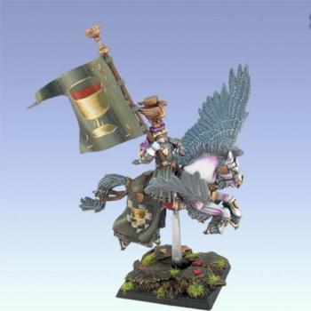 Bretonnian Hero on Pegasus by leprechaun studio