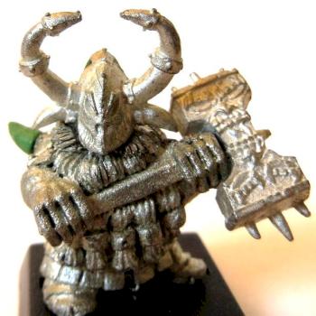 WARHAMMER CHAOS DWARF HAMMER HERO by bood-war.miniatures