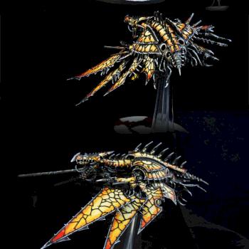 Chaos Heldrake by spiralingcadaver