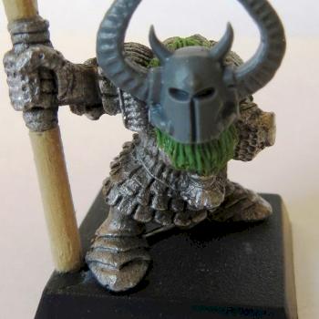 WARHAMMER CHAOS DWARF STANDARD by bood-war.miniatures