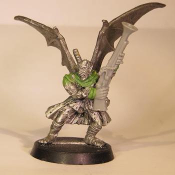 NECROMUNDA SCAVY GANGER WITH WING by bood-war.miniatures