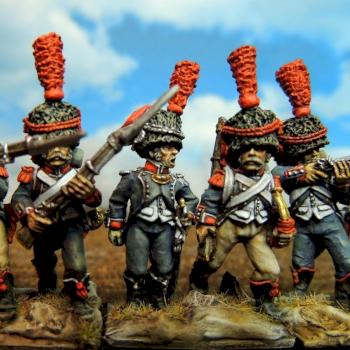 French foot carabiniers by Thau