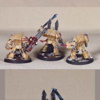 Deathwing Terminator Squad by Hiv