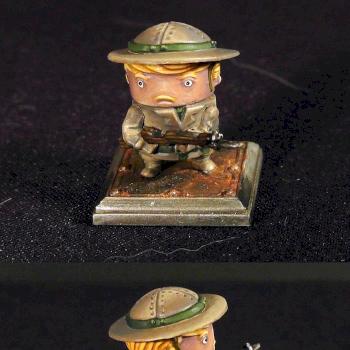 Traumatized Allied Soldier by Bergunder