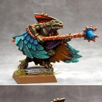 Lizardmen Skink Priest by gimiak