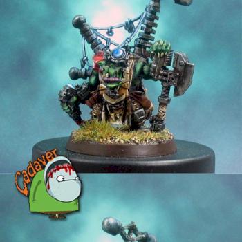 Ork Big Mek with Custom Force Field by Home Of CadaveR