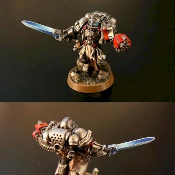 40K Grey Knights Brotherhood Champion by Johnnyhorse