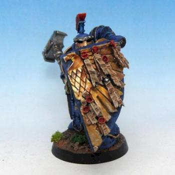 Ultramarines Boarding Marine by Wickedcarrot