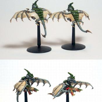 Tyranid Gargoyles by IshtalBloodfist