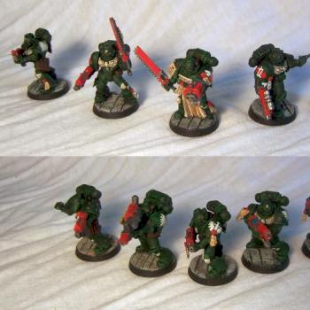 Dark Angels Tactical Squad by roninmodern