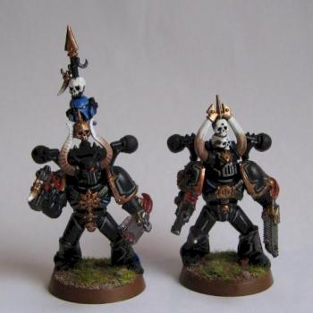 Black Legion Chaos Space Marines by Scotybalboa