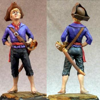 Kraken miniatures - Pirate Boy by KatieG