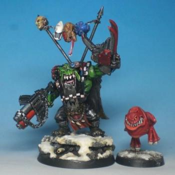 Ork Goff Warboss (Bronze winner Chicago GD '08) by hakoMike