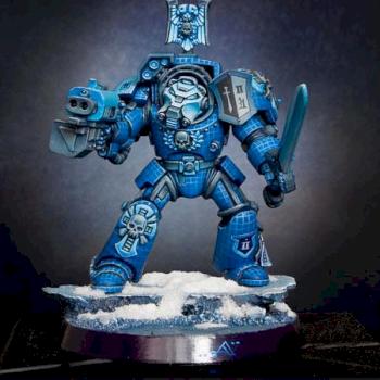 Space Marines Terminator Captain by Artur