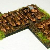 Warmaster Skaven Rat Swarms (10mm) by Meister.Petz