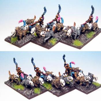 Warmaster (10mm) Chaos Dogs 1 by legdba