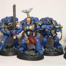 SPACE MARINE TACTICAL SQUAD AOBR by capt mannering