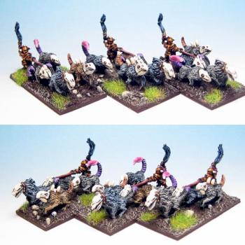 Warmaster (10mm) Chaos Dogs 2 by legdba