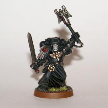 space marine dark angels chaplain asmodai by bamcky2k