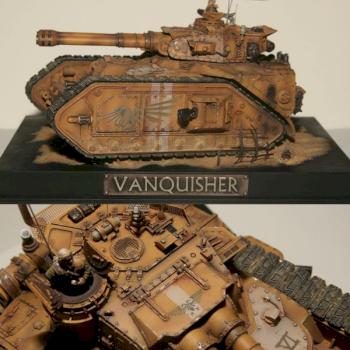 Macharius Vanquisher - Gold GD UK 2008 by rocketandroll