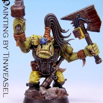 Bad Moons Ork Nob (Assault on Black Reach/AoBR) by Tinweasel