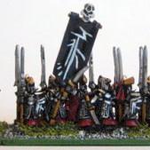 Warmaster (10mm) Dark Elf Pikemen by legdba