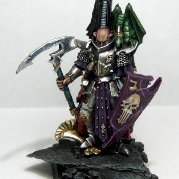 dark elves dreadlord by capt mannering