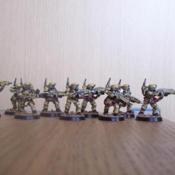 Kasrkin Squad by Potty Painter