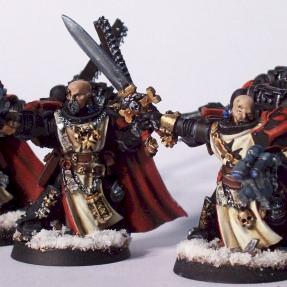 Black Templar Sword Brethren Squad by StillLifeMiniatures