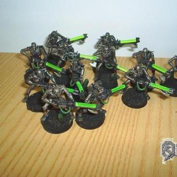 Necron Warriors by Freddy Krueger H