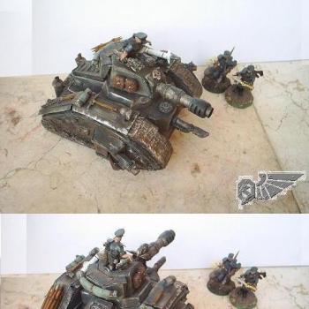 Leman Russ battle tank with crew by Freddy Krueger H