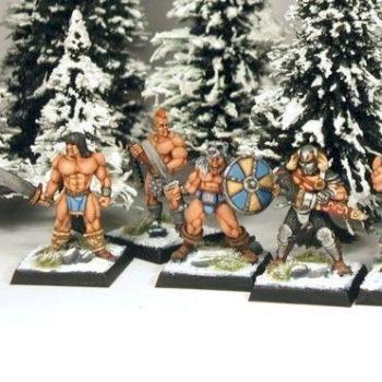 Harlequin Barbarian Warband by witchhunter