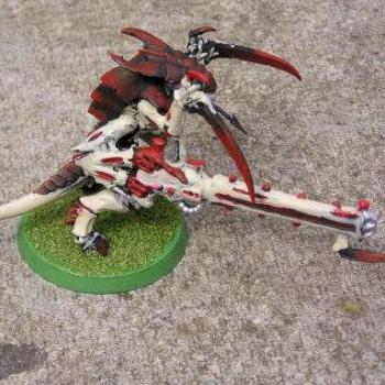 my tyranid warrior by matthew5276